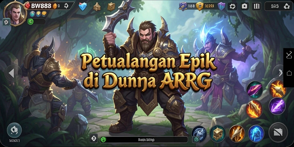 Tampilan gameplay BW888 yang menegangkan dan seru.
