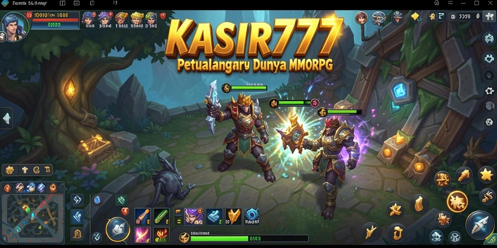 Tampilan gameplay KASIR777 yang memukau dalam dunia MMORPG.