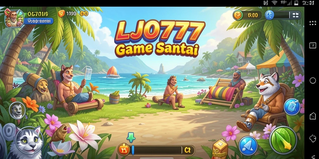 Screenshot utama LJO777 menampilkan gameplay yang menarik dan menyenangkan.