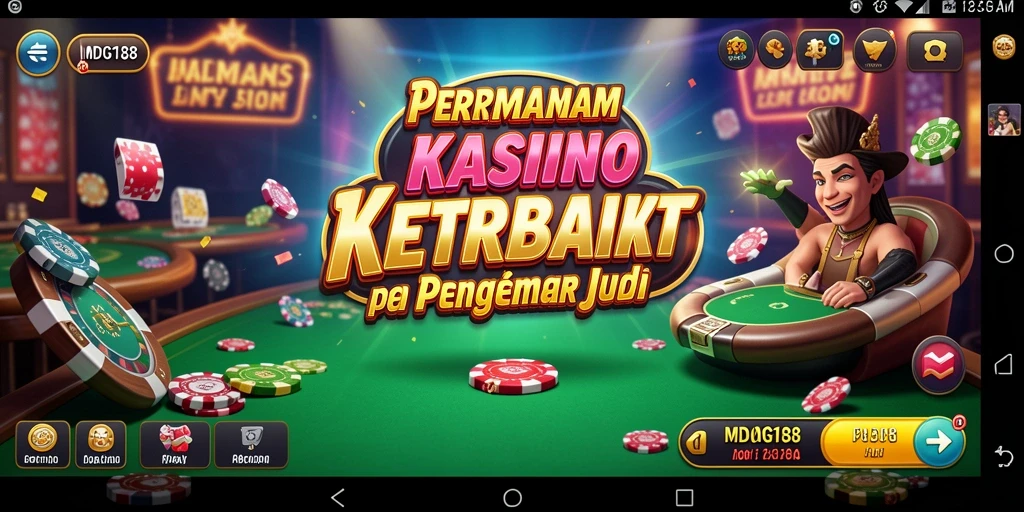 Tampilan gameplay MDG188 yang menegangkan dan mengasyikkan.
