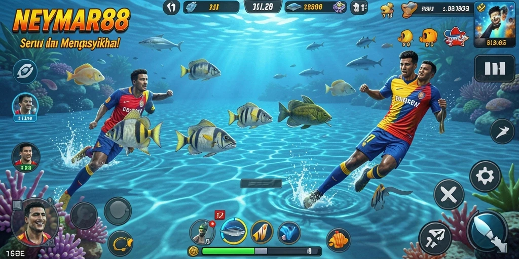 Tampak menarik dalam permainan Tembak Ikan NEYMAR88 yang penuh aksi.