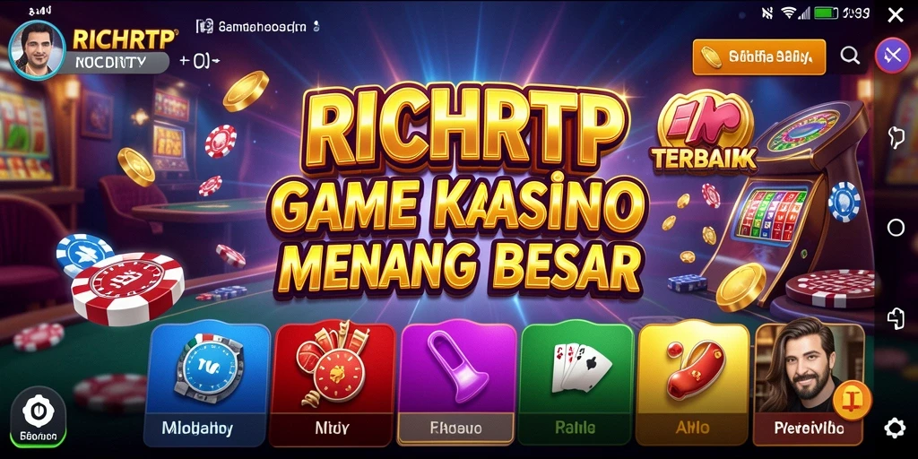 Tampilan gameplay RICHRTP yang menarik dan seru.