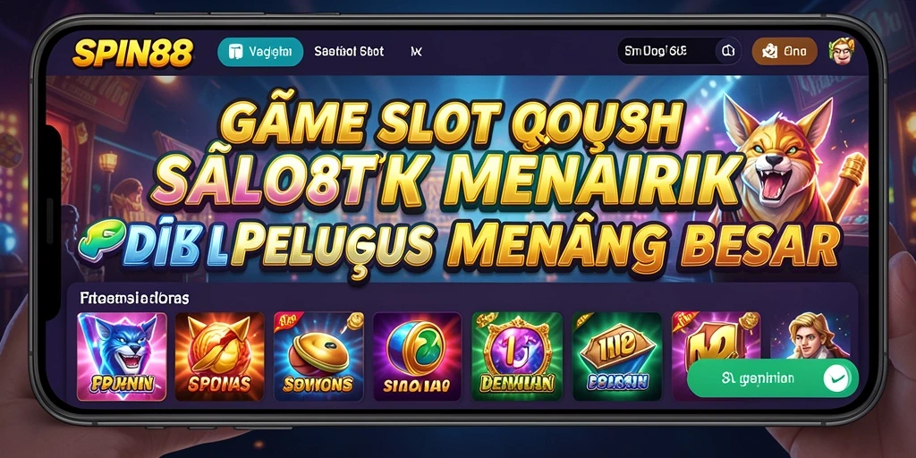 Tampilan gameplay menarik dari SPIN88 dengan fitur slot yang mengasyikkan.