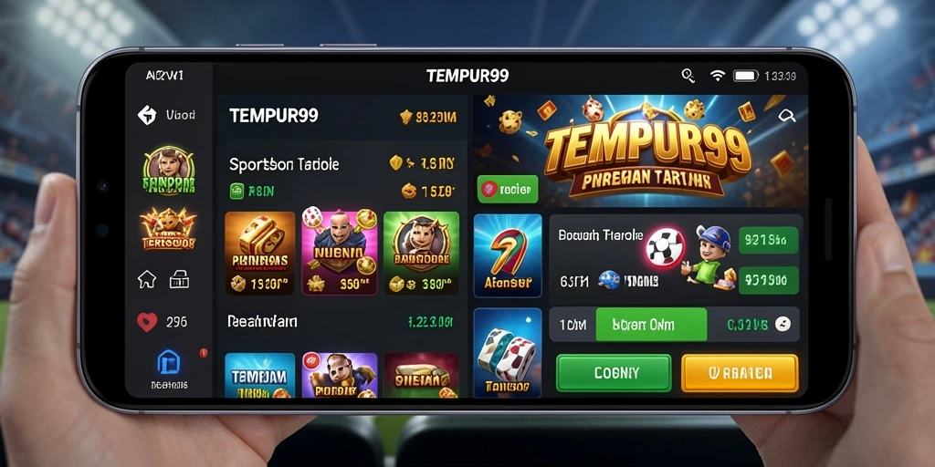 Gameplay menarik dari aplikasi Sportsbook TEMPUR99 yang penuh aksi.
