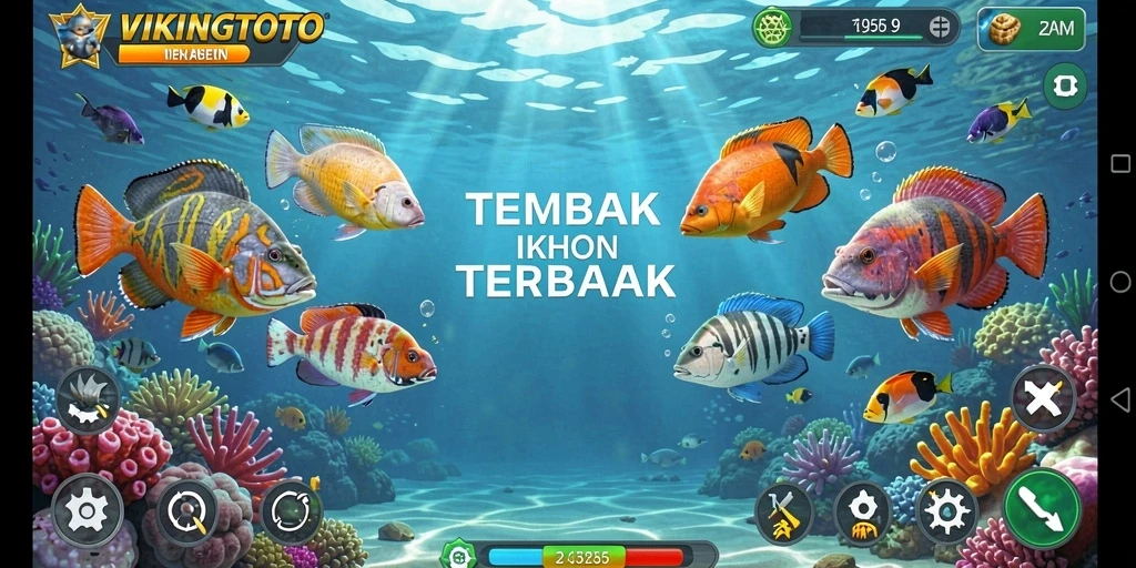 Tampilan menawan gameplay Tembak Ikan VIKINGTOTO.