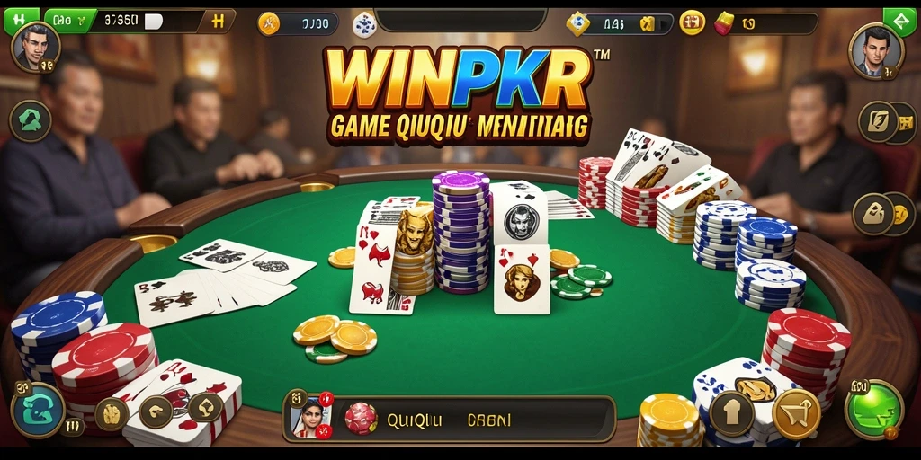 Tampilan gameplay QiuQiu yang menarik dan seru.